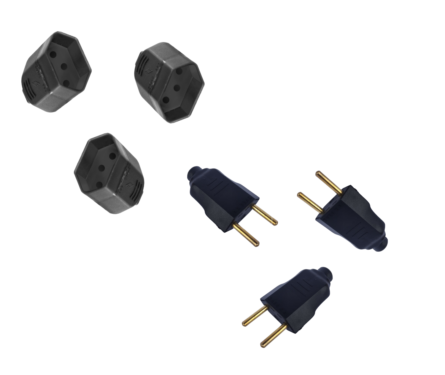 Plug Fêmea e Macho